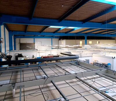 Conduit d'extraction d'air acide - traitement de l'air