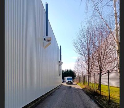 Installation deux moteurs d'extraction acide pour paillasse et sorbonne et camion